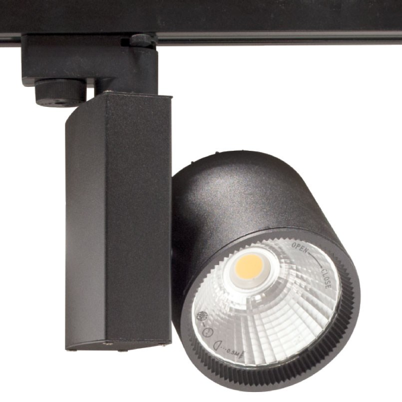 org_637207524639409594 Ack Cob Led Ray Armatür 30W Siyah 6500K - Görsel 1