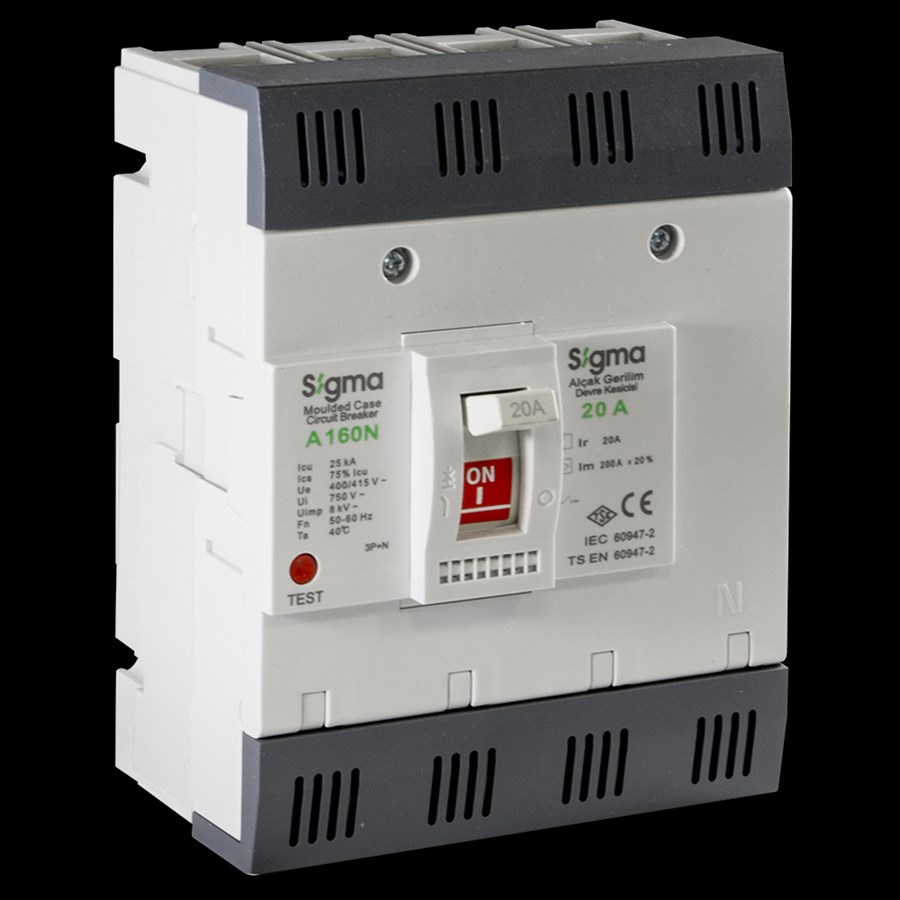 org_637208191882845545 Sigma Kompakt Şalter 125A A160 25Ka 4P - Görsel 1