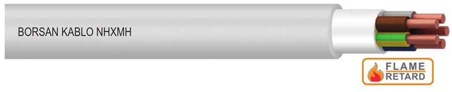 org_637211591108847158 Borsan Nhxmh 3X6mm Halojen Free Nym Kablo - Görsel 1