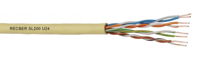 org_637211771114599322 Reçber Data Kablosu Cat5e U/utp 4X2x24 Awg (Makara) - Görsel 1