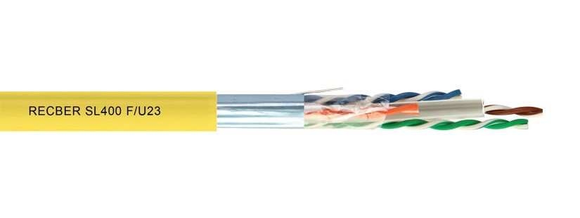 org_637211812729076414 Reçber Data Kablosu Cat6 F/utp 4X2x23 Awg (Makara) Sl400 F/u23 - Görsel 1