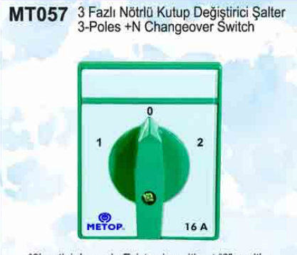 org_637212751930754034 Metop Pako Şalter 4X100a Kutup Değiştirici - Görsel 1