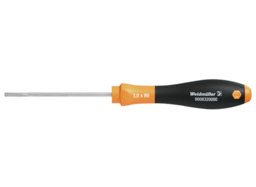 org_637213604707092525 Weidmuller Tornavida İzolesiz Sd 0.6X3.5x100mm - Görsel 1
