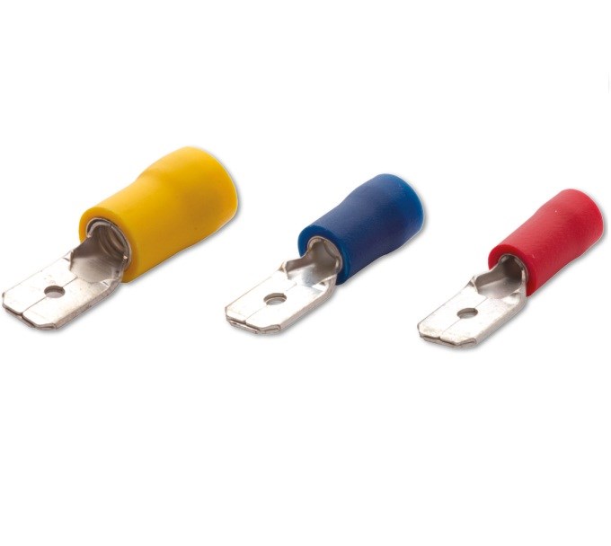 org_637214166733592153 Şafak İzoleli Erkek Faston Kablo Ucu 0.50-1.5Mm Soket Genişliği 0.8X280 Fe-1288 - Görsel 1