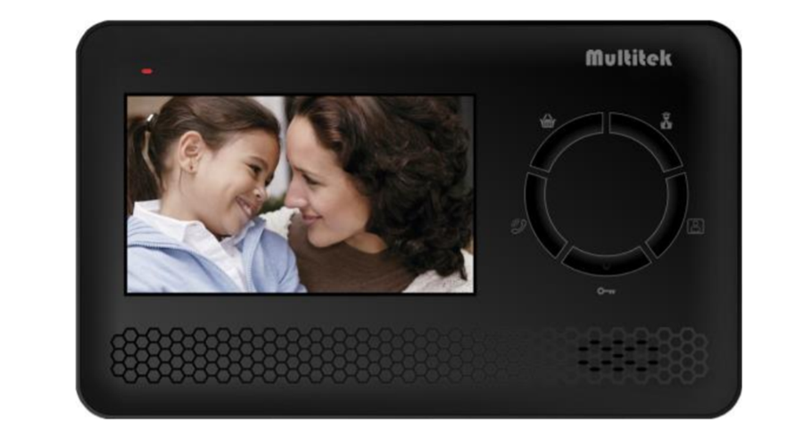 org_637348135834414273 Multitek Renkli Şube 4.3 İnç Siyah Mb43-S - Görsel 1