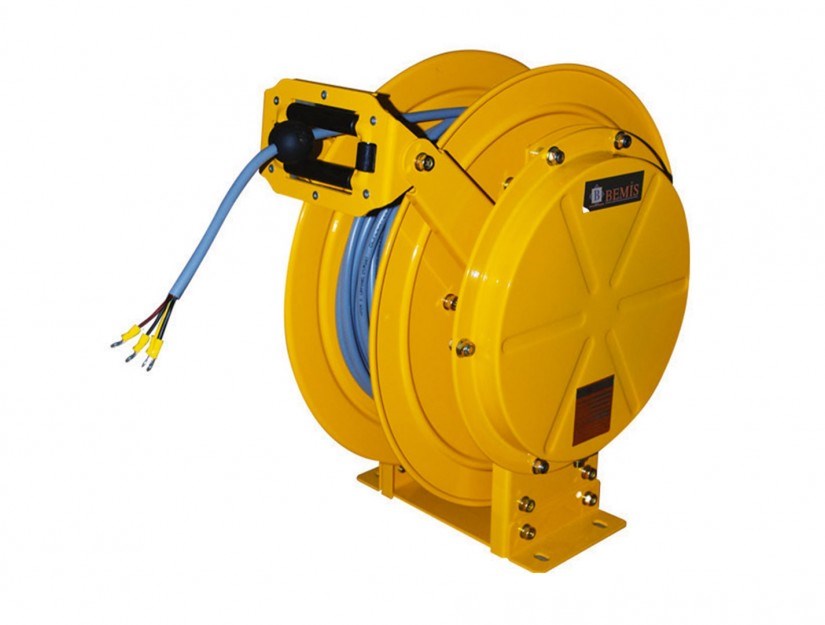 org_637352577247464799 Bemis Enerji Aktarım Tamburu 4X4mm 2X50mt Trifaze Kilitlemeli - Görsel 1