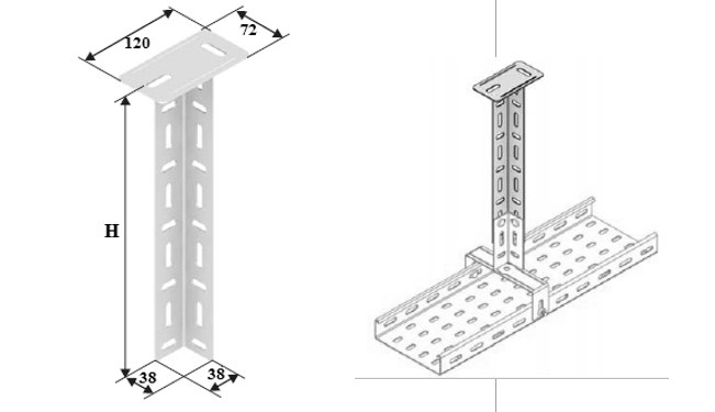 org_637479590302482247 Galmes L Profıl Tavan Montaj Elemanı 150Mm Özel Üretım - Görsel 1