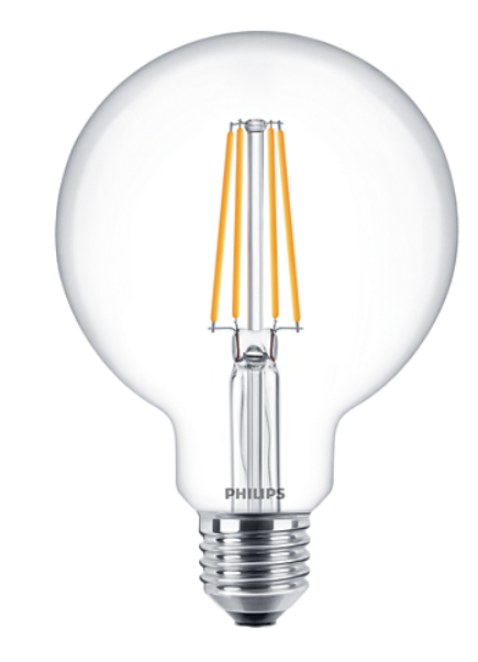 org_637489940717533670 Phılıps Rustik Ampul 7-60W/827 E27 G93 Cl - Görsel 1