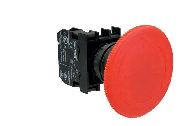 org_637618590953166282 Emas Acil Stop Butonu Kalıcı Q60 Kırmızı 1Nk - Görsel 1