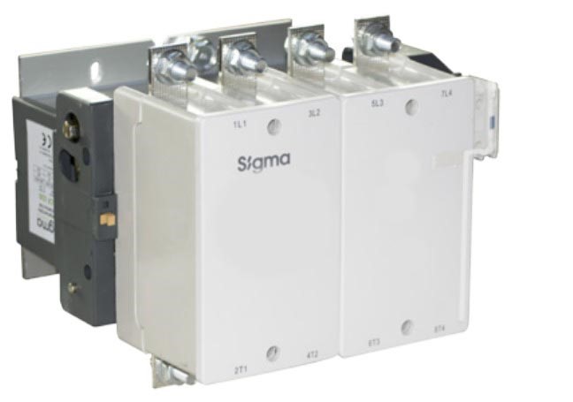 org_637702431875622786 Sigma Kontaktör 90Kw 180A 220V Ac 2Na+2nk 4P - Görsel 1