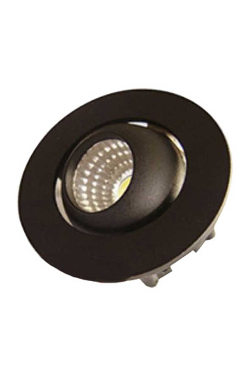 org_638049052549066041 Ack Cob Mobil Led Spot 3W 3000K Siyah - Görsel 1