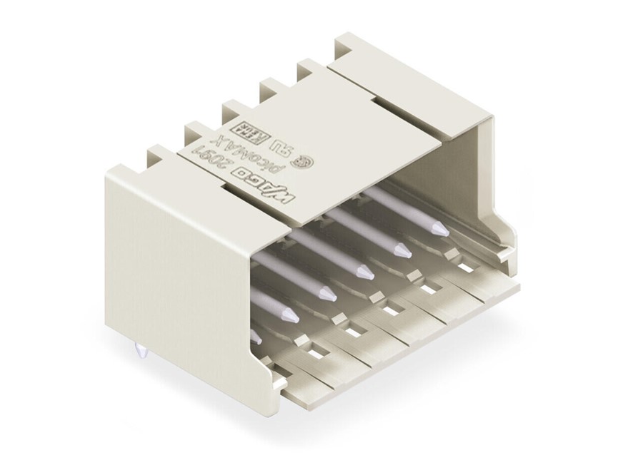 org_638071327856623562 Wago Pcb Erkek Konnektör 10 Kutup 2091-1430 - Görsel 1