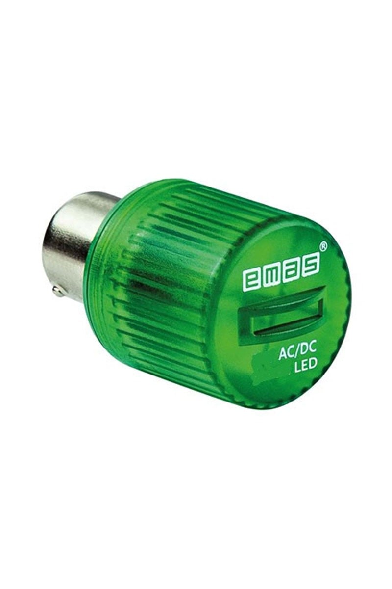 org_638115311930125938 Emas Led Flaşörlü Ampul Yeşil 220V - Görsel 1