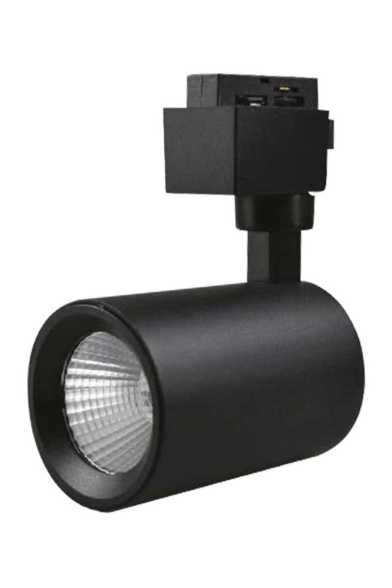 org_638116329393953947 Ack Cob Led Ray Armatür 10W 3000K Siyah - Görsel 1