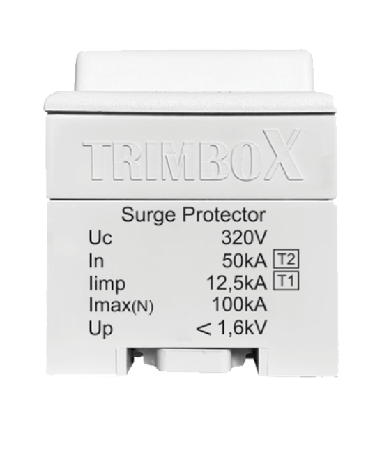 org_638121597838585635 Trimbox Trifaze Parafudur 4P 100Ka B+c Sınıfı - Görsel 1
