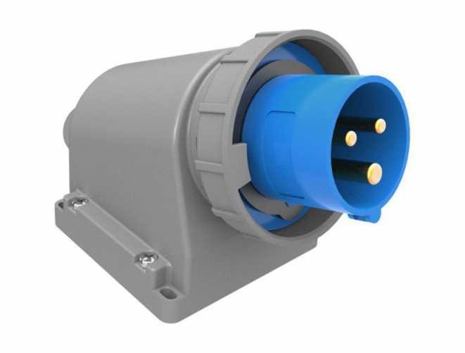 org_638131776651578613 Bemis 3X16a Eğik Duvar Fiş Ip67 - Görsel 1
