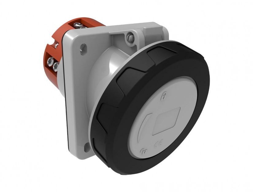 org_638132586915105637 Bemis 4X160a Eğik Makine Prizi 45D Ip67 - Görsel 1