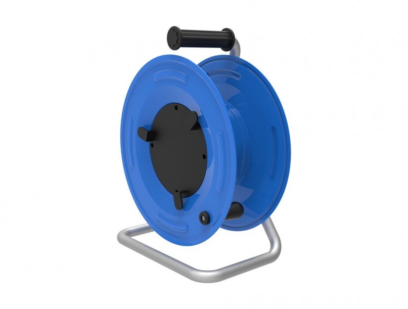 org_638132590926255443 Bemis Metal Boş Makara Prizsiz 50Mt Kapasiteli 3X2.5 Ttr - Görsel 1