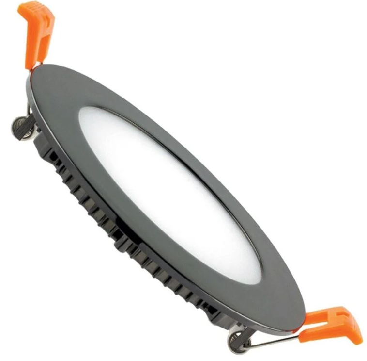 org_638135218228412338 Cata Slim Led Spot 6W 3000K Q100mm Siyah - Görsel 1