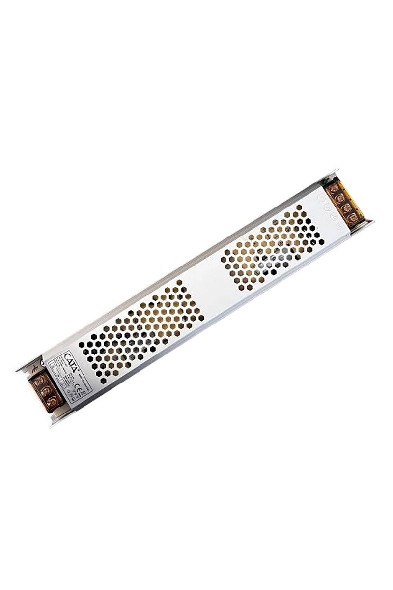 org_638150028630515264 Cata Led Trafosu 30A 360W Süper Slim Fansız - Görsel 1