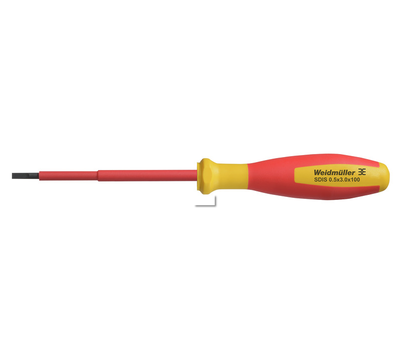 org_638158681385469111 Weidmüller Klemens Tornavidası Düz Sdıs 0.5X3.0x100 - Görsel 1