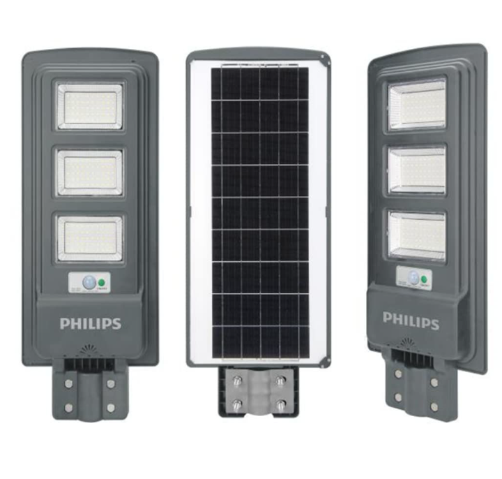org_638173250408057955 Philips Led Solar Sokak Armatürü 12W 6500K Brc010 Led40/765p Uzaktan Kumandalı Ip65 - Görsel 1