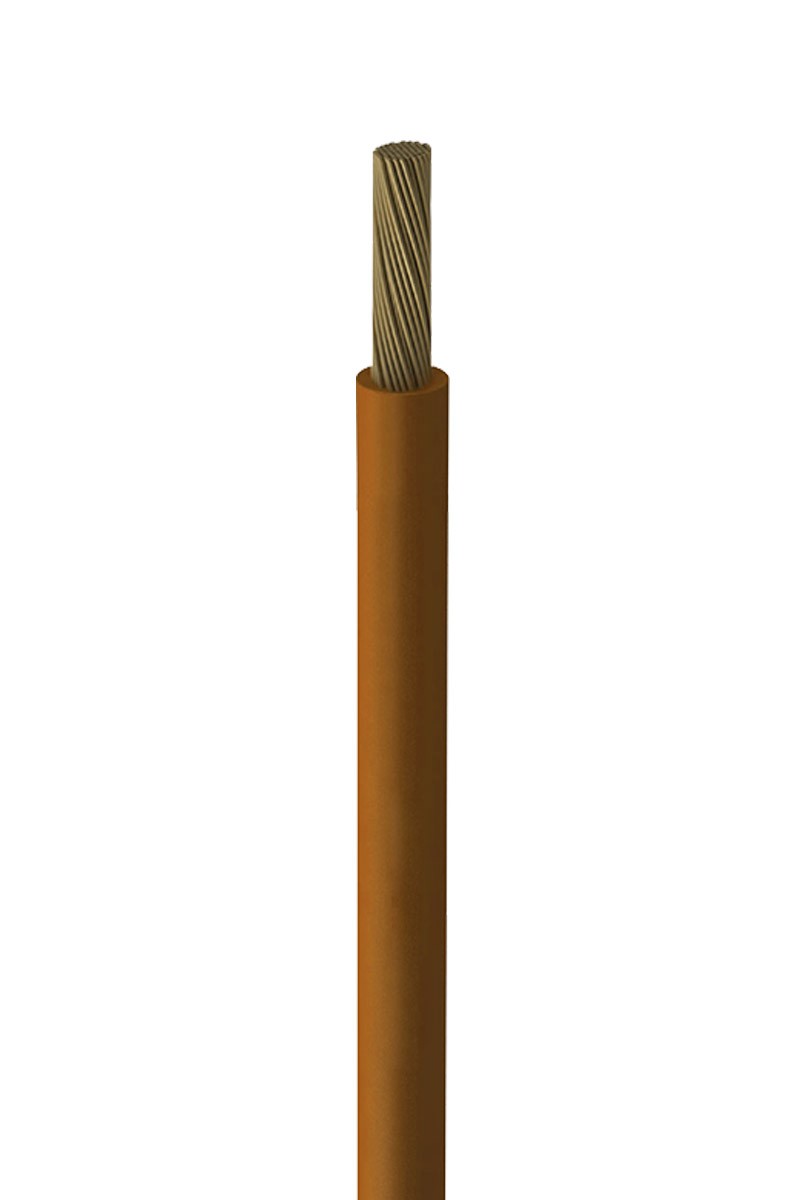 org_638204369901197438 Borsan Nyaf Kablo 10Mm ( H07v-K ) Kahverengi Makara - Görsel 1