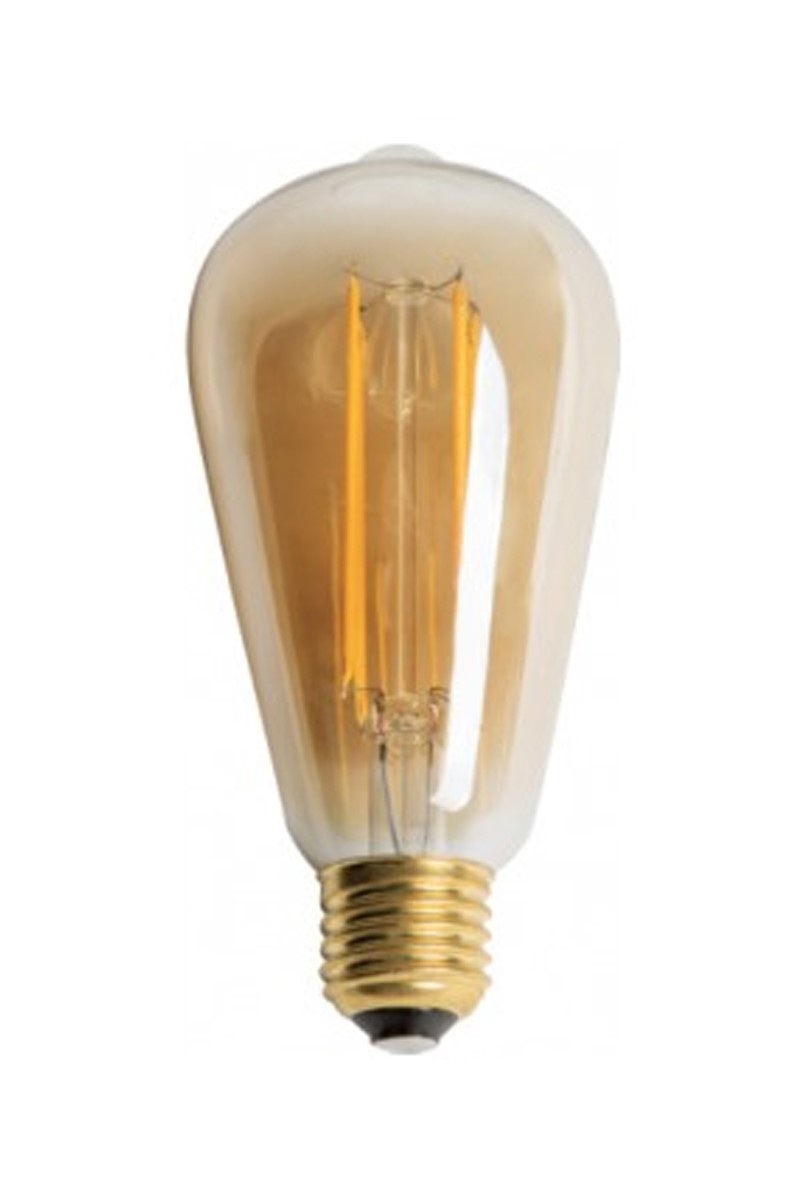 org_638218351303018083 Cata Led Ampul Rustik 8W Amber - Görsel 1