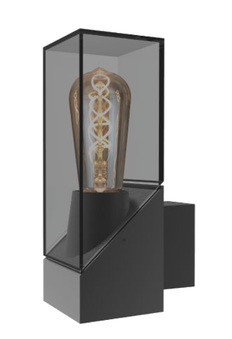 org_638446515675840182 Ack Bahçe Armatürü E27 Karya 250Mm - Görsel 1