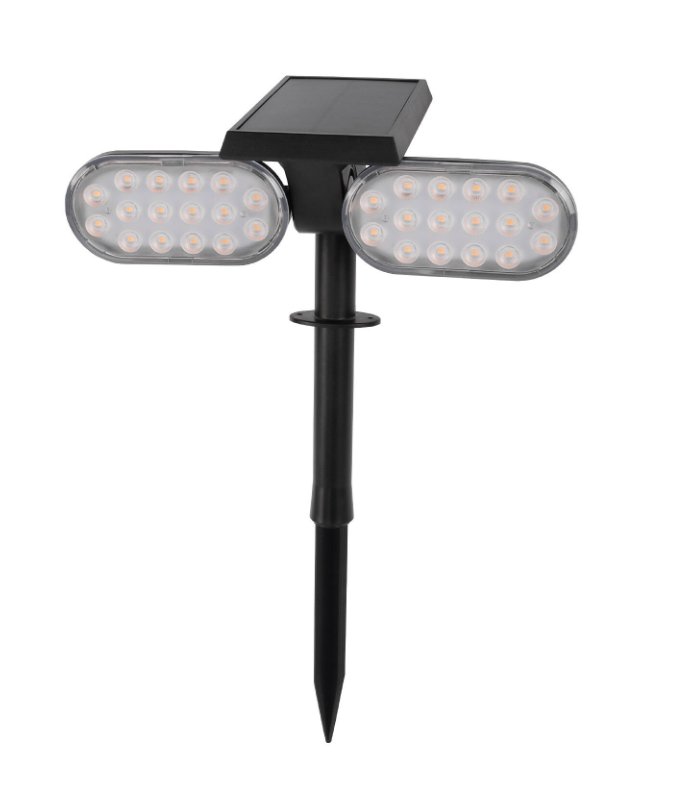 org_638446521042216579 Ack Solar Ledli Kazıklı Bahçe Armatürü 32Led 3.2V 10W 3000K Ip65 - Görsel 1