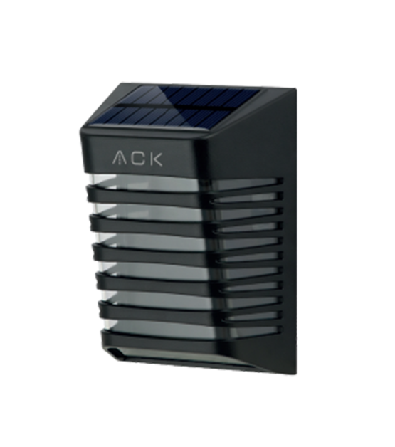org_638446525795279571 Ack Led Solar Aplik 1W/30lm 3000K - Görsel 1