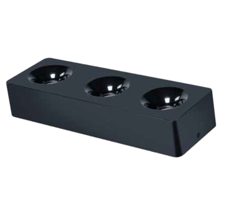org_638447080694540984 Ack Üçlü Led Spot 30W 3000K Siyah - Görsel 1