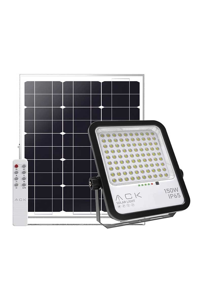 org_638561151423138854 Ack Solar Led Projektör 150W 6500K - Görsel 1