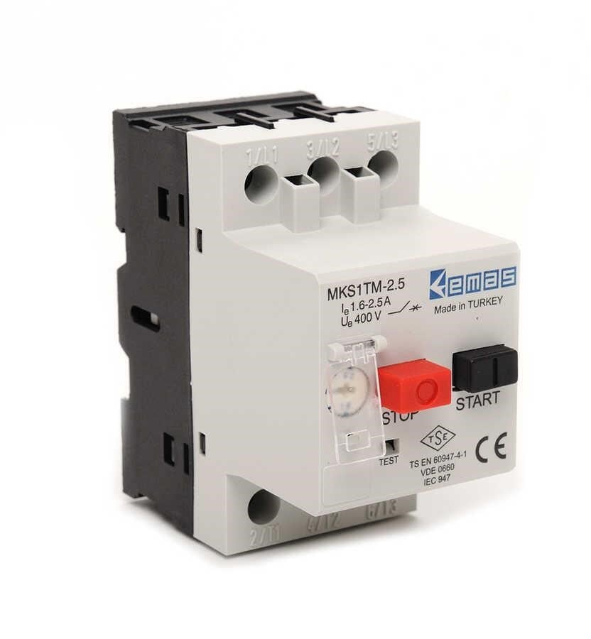 org_638563830651293472 Emas Motor Koruma Şalteri 1.6-2.5A - Görsel 1