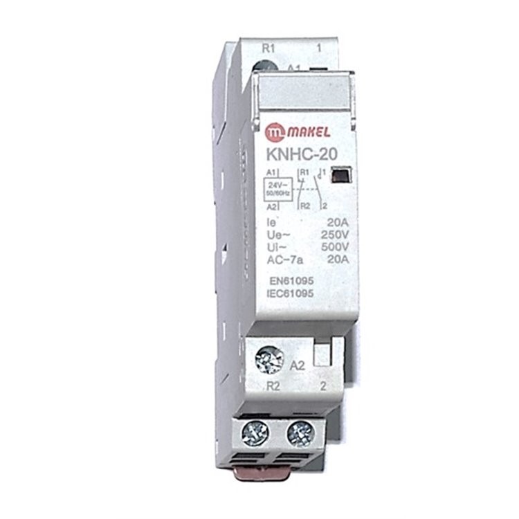 org_638564578317025476 Makel Kontaktör 20A 230V 2Nc Knhc-20 2 Kutup - Görsel 1