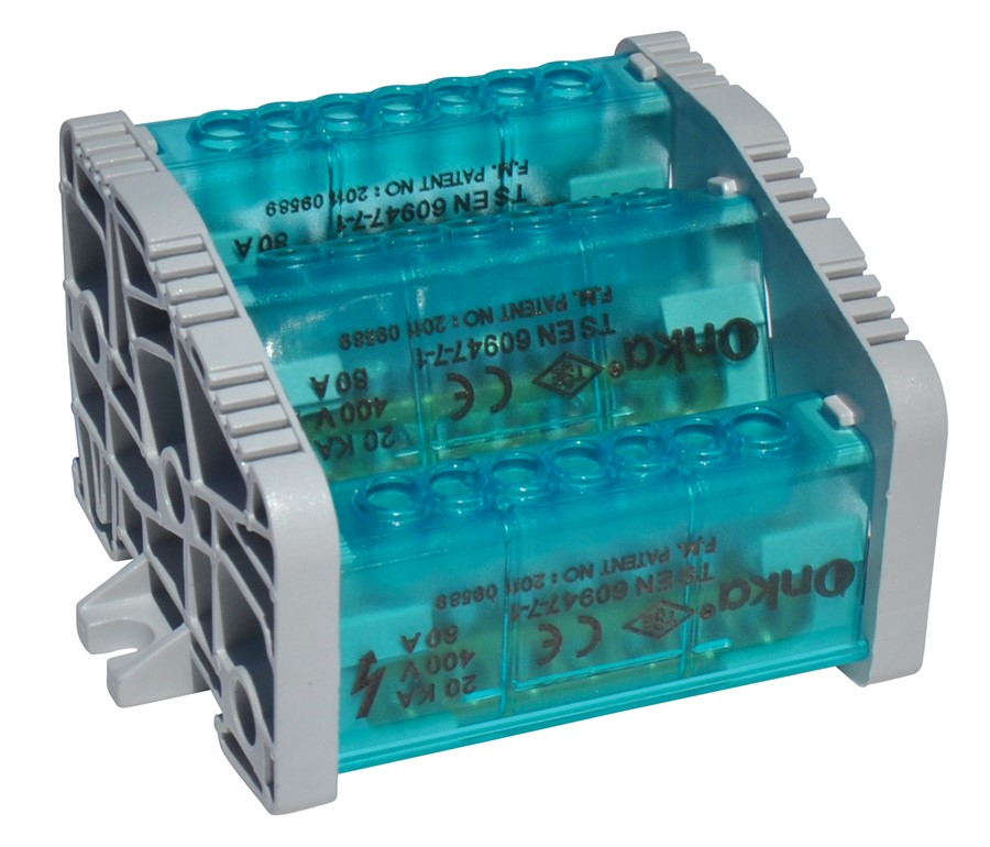 org_638568101049061243 Onka Dağıtıcı 3 Kutup 15 Delikli 2/13 (6.5X9mm 80A) (Eski Kod: 2174) - Görsel 1