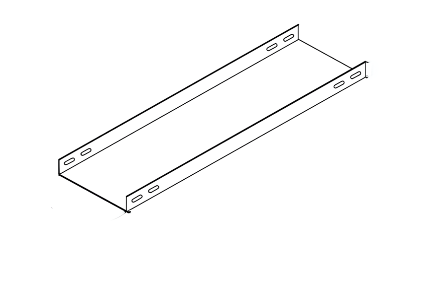 org_638573370475611243 Galmes Delıksız Sac Kanal 100X40x1.5mm Özel Üretım - Görsel 1