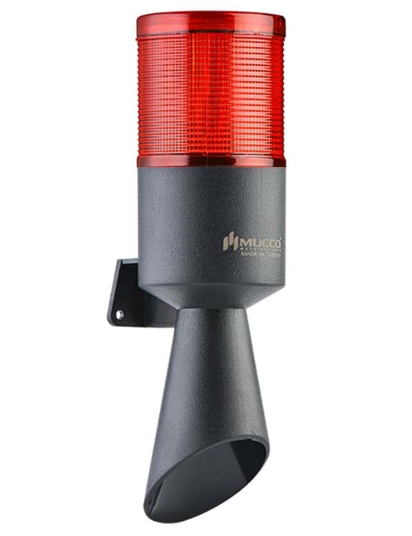 org_638581074860094764 Mucco Borulu Korna 12-24V Sabit-Flaşör-Buzzer Snt-B7013-F1-1 - Görsel 1