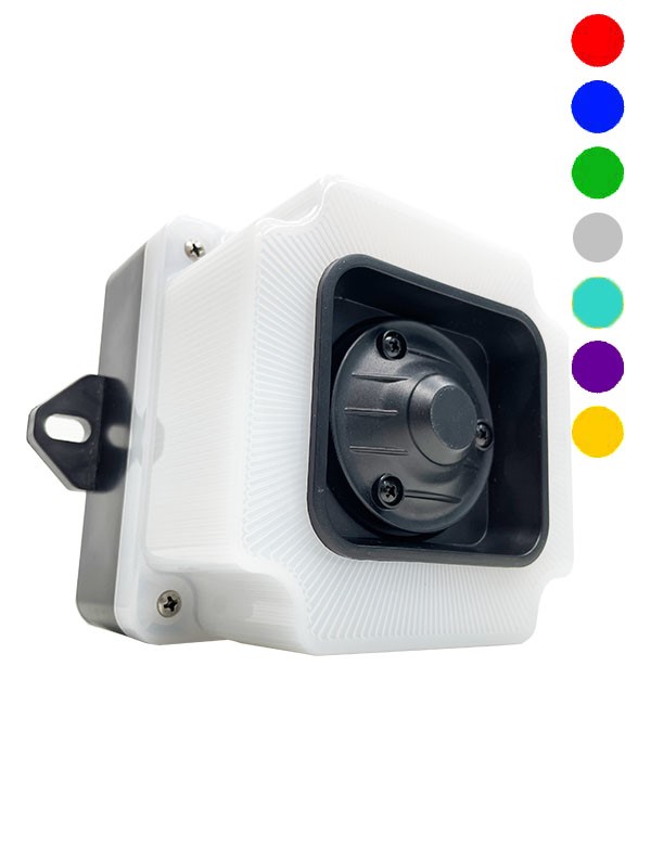 org_638581102600941346 Mucco Işıklı Siren 7 Melodi Sabit-Flaşör-Çakar 85-260V Ac/dc - Görsel 1