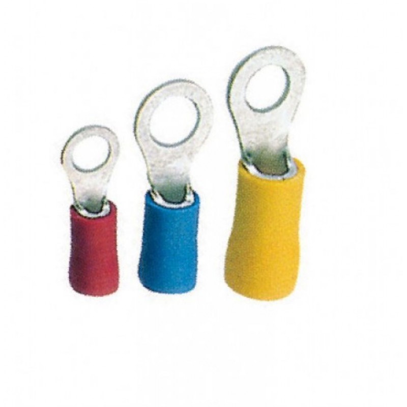 org_638820339249764366 Tork İzoleli Yüksük Yuvarlak Tip 4-6Mm M8 Sarı - Görsel 1
