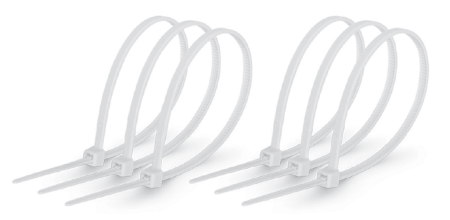 org_638820362339713674 Tork Kablo Bağı 250X3.6mm Beyaz - Görsel 1