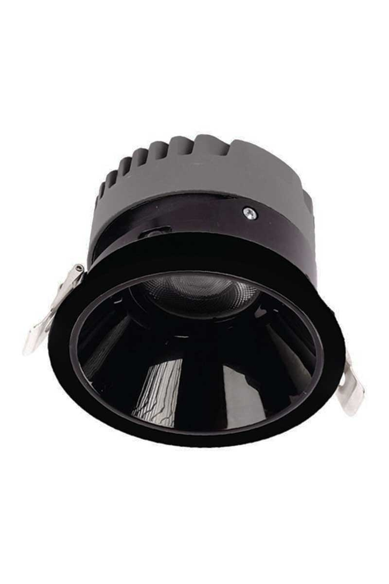 org_638920831698795077 Ack Led Spot Sa 10W 3000K Siyah - Görsel 1