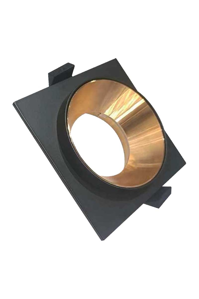 org_638923141478348906 Ack Alüminyum Spot Siyah 95Mm - Görsel 1