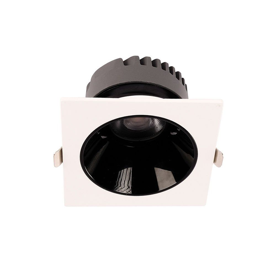 org_638923194286880532 Ack Led Spot Sa 10W Sıva Altı Kare Downlıght Beyaz 4000K - Görsel 1