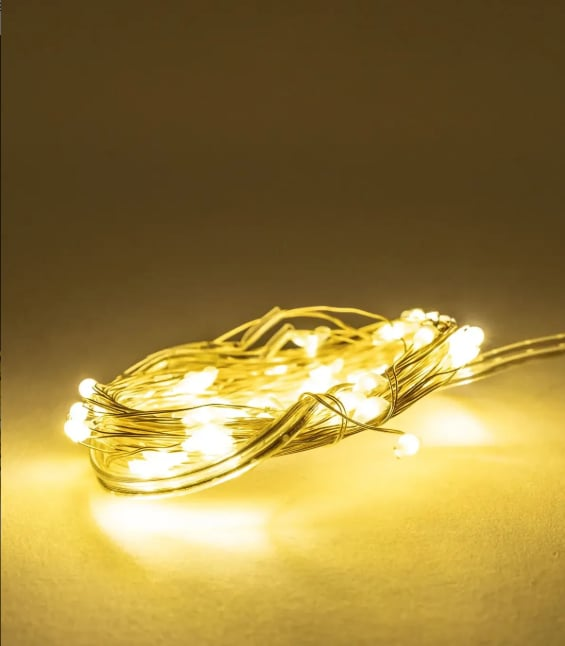 org_638923283068048136 Ack Pilli Led Süsleme Işığı 3000K 50 Ledli - Görsel 1