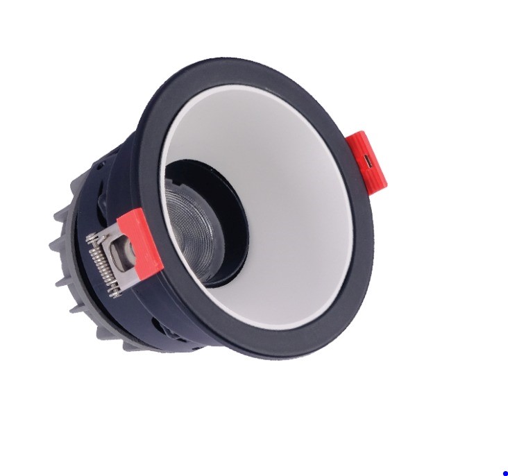 org_638987076457416400 Ack Spot 5W Siyah Çerçeve Beyaz Reflektör 4000K - Görsel 1