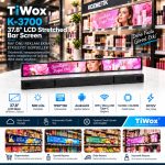 Tiwox K-3700 37.8" 1920x158 1GB 8GB USB/Wi-Fi/Type-C Android 8 Raf Ekranı - Görsel 2