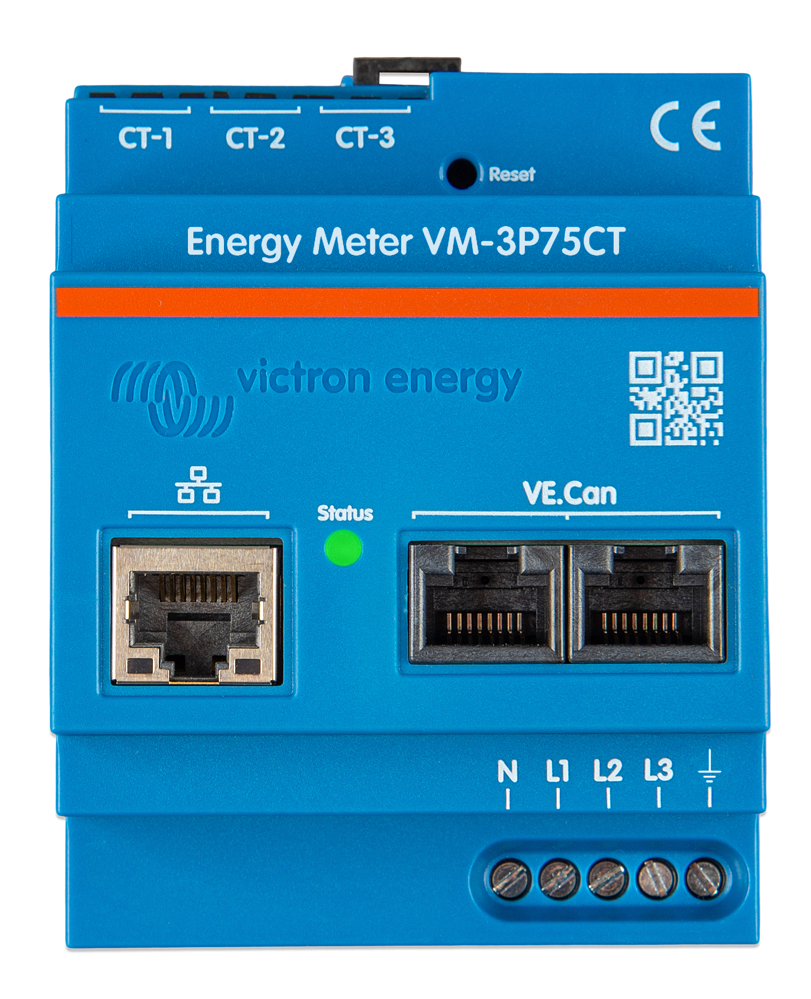 rel200300100 Victron Energy Energy Meter VM-3P75CT - Görsel 1