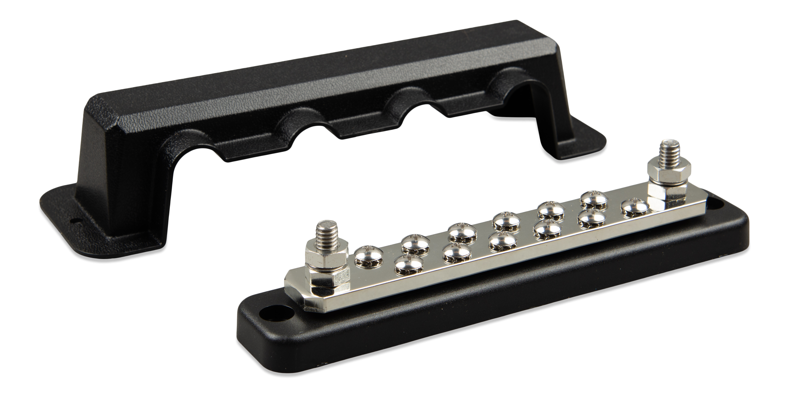 vbb125021220 Victron Energy Busbar 250A 2P with 12 screws +cover - Görsel 1